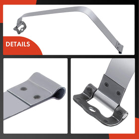 A-Premium new strap beside a corroded strap showing clear replacement benefit