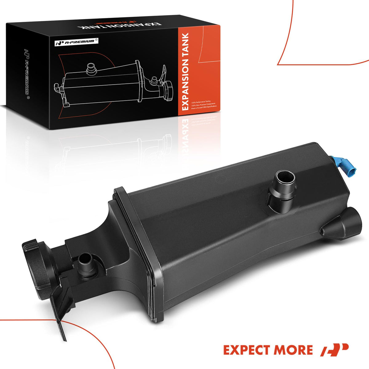 A-Premium packaged kit with clamp, sensor and cap illustrating complete replacement convenience