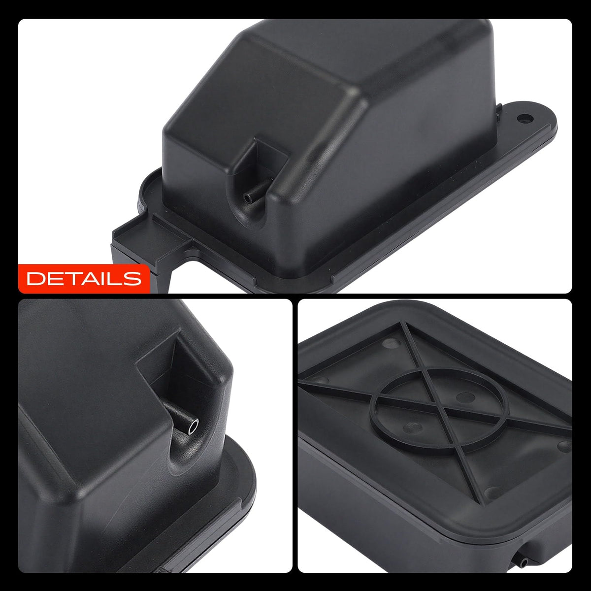 A-Premium reservoir packaged with warranty card giving buyer confidence