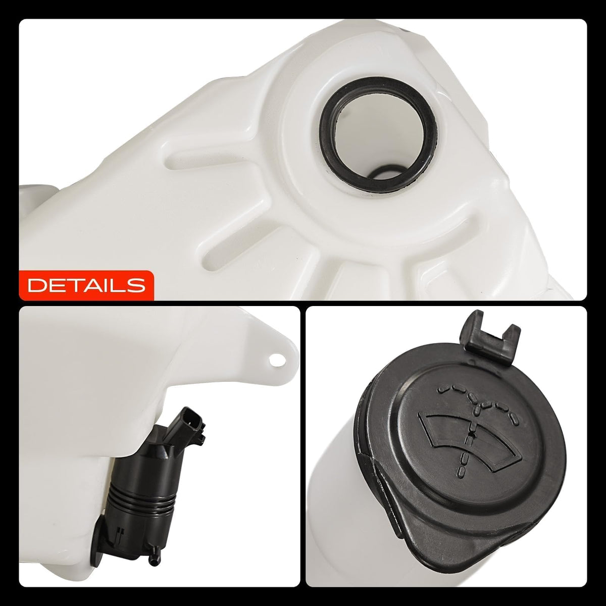 A-Premium reservoir next to ruler showing 2.5L capacity and scale benefit