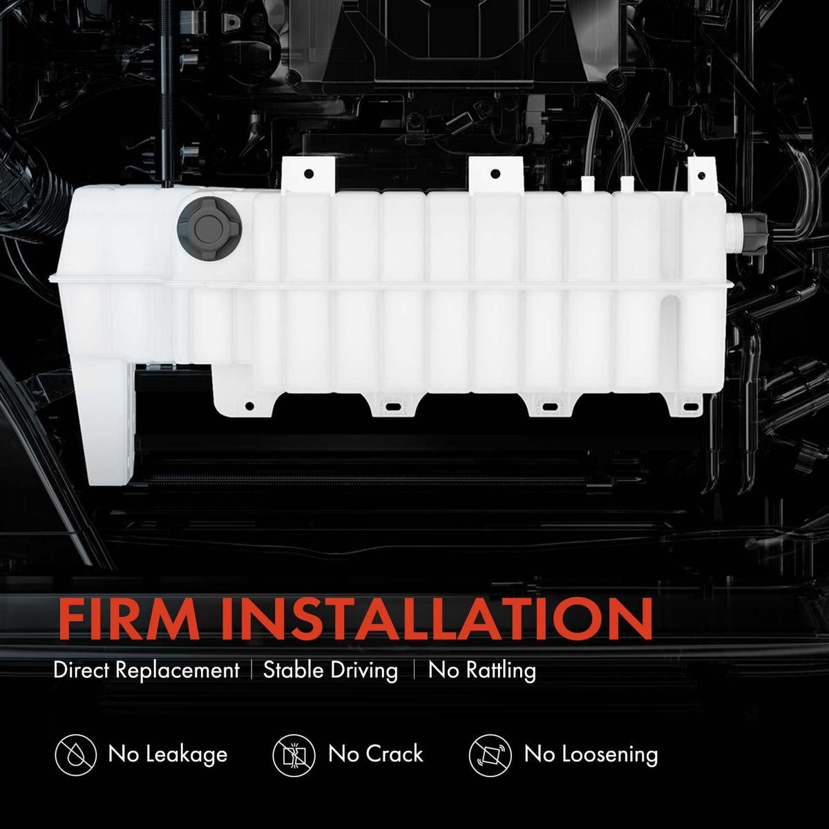 A-Premium installed underhood in truck demonstrating correct fit and reliability