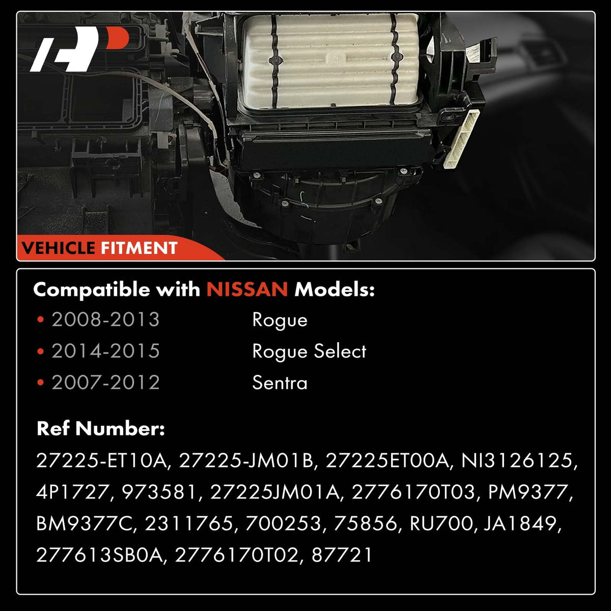 A-Premium resistor module detail showing durable terminals and stable multi-speed control