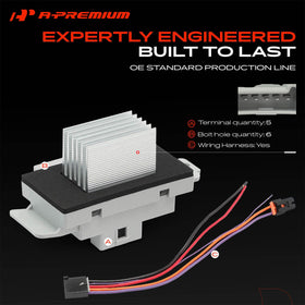 A-Premium resistor side profile highlighting durable housing and venting