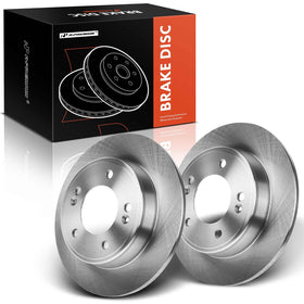 A-Premium front view of rear rotor shows fit and finish for exact replacement