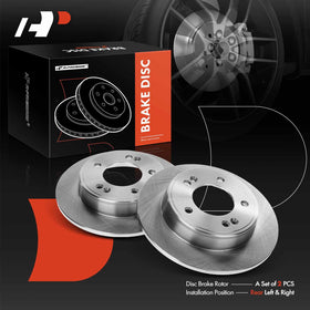 A-Premium two rotors boxed as 2-pack ready for shipping and easy storage