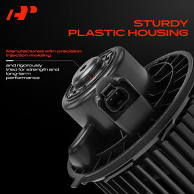 A-Premium blower held in hand to show compact size and simple replacement