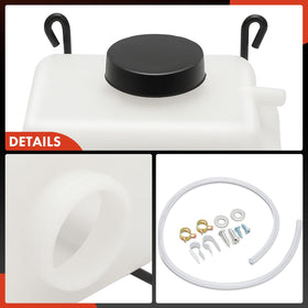A-Premium one-quart size next to ruler showing compact capacity benefit