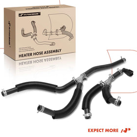 A-Premium scale comparison with ruler to show hose length and fitment for planning