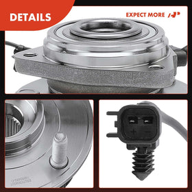 A-Premium hub next to rotor for scale comparison reassuring correct dimensions and fit