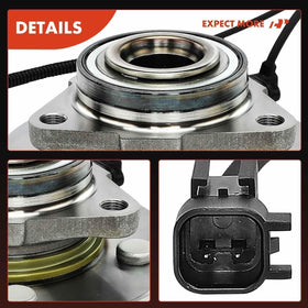 A-Premium hub next to ruler showing accurate OEM-compatible dimensions