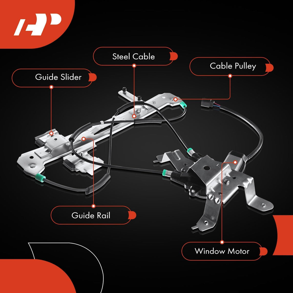 A-Premium regulator beside ruler showing scale for correct sizing and easy verification