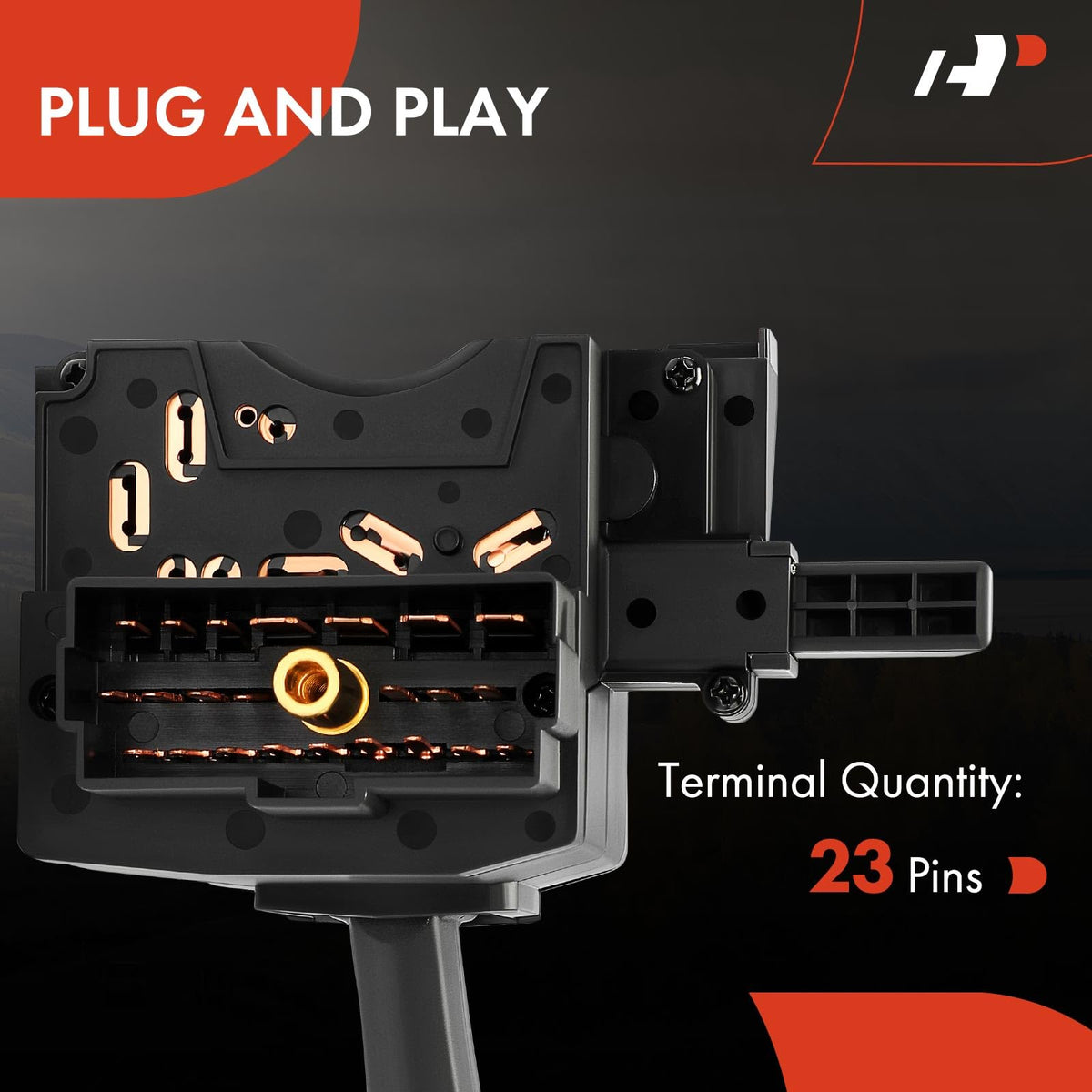 A-Premium switch held in hand showing scale and easy handling during install