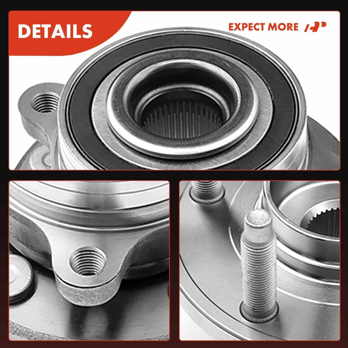 A-Premium scale size comparison showing compact hub dimensions benefit