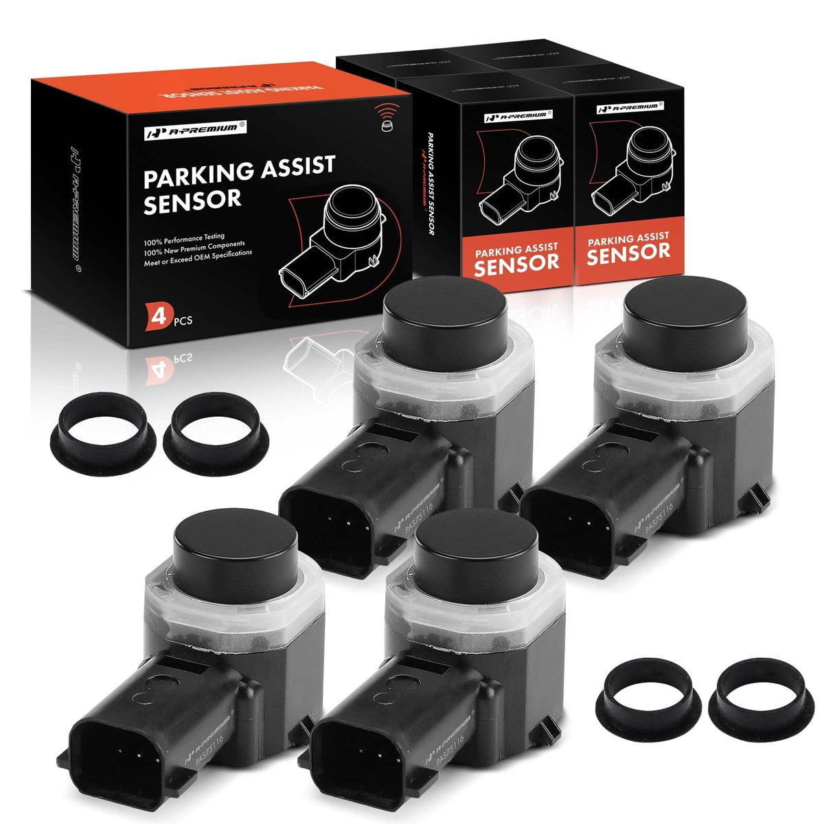 A-Premium sensor front view showing smooth face and reliable detection