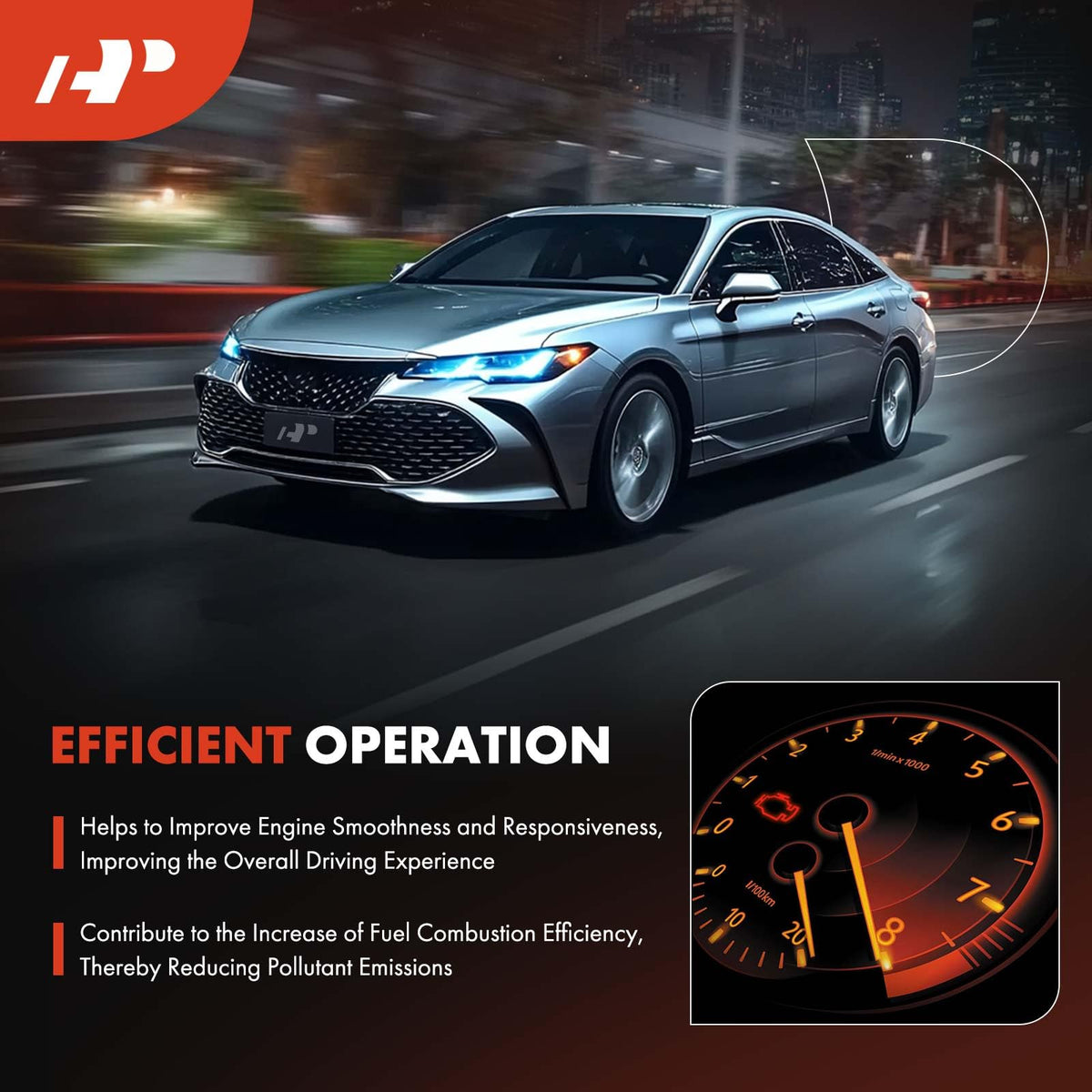 A-Premium sensor installed under hood demonstrating direct-fit replacement benefit
