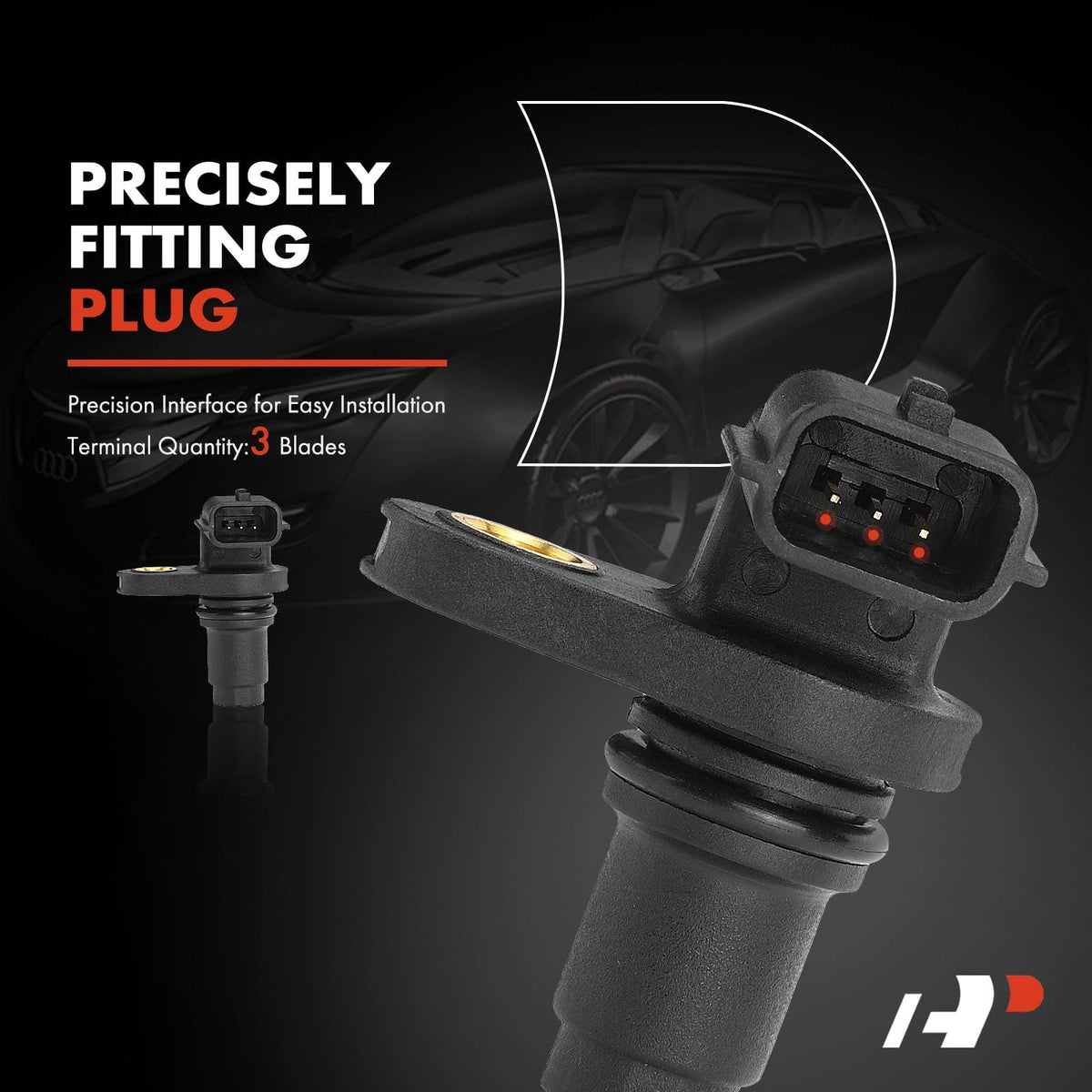 A-Premium sensor installed under hood demonstrating correct fit and function