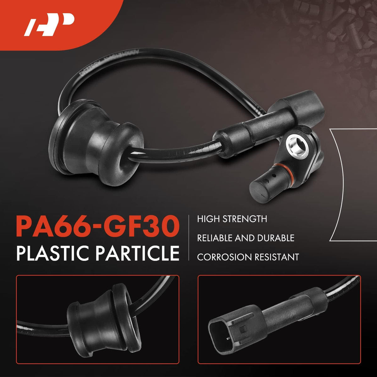 A-Premium sensor mounted on hub demonstrating accurate fitment benefit
