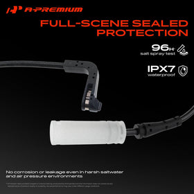 A-Premium sensor mounting end highlighting durable contact for accurate alerts