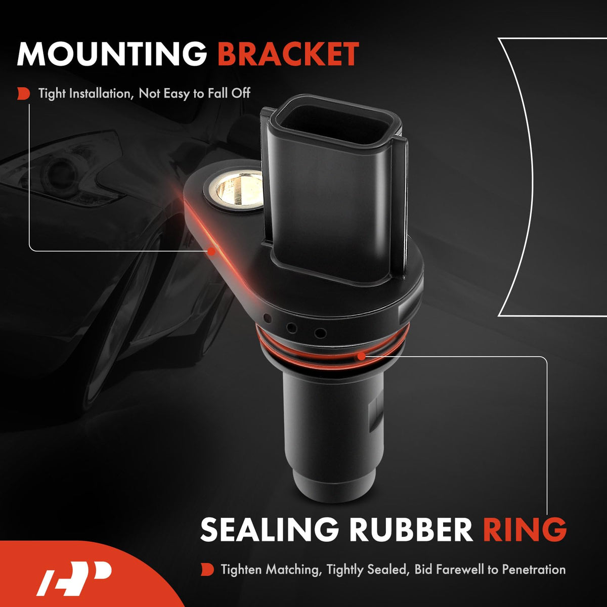 A-Premium sensor mounting flange detail for correct bolt alignment
