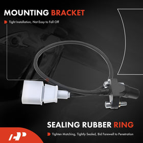 A-Premium sensor mounting tab detail illustrating secure bolt fit for stable installation