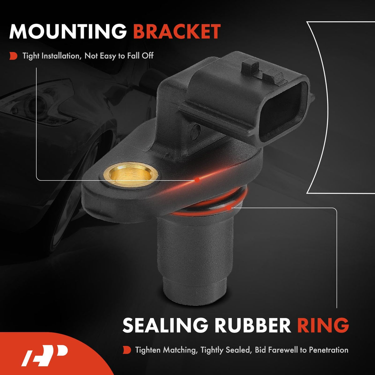 A-Premium side view highlighting mounting flange and secure fit benefit