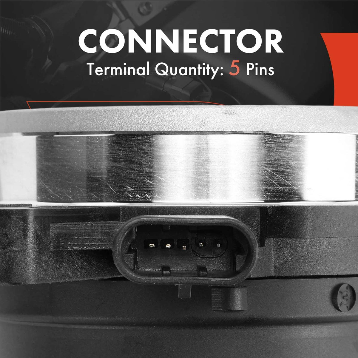 A-Premium side profile showing PBT+GF30 and aluminum construction for durability