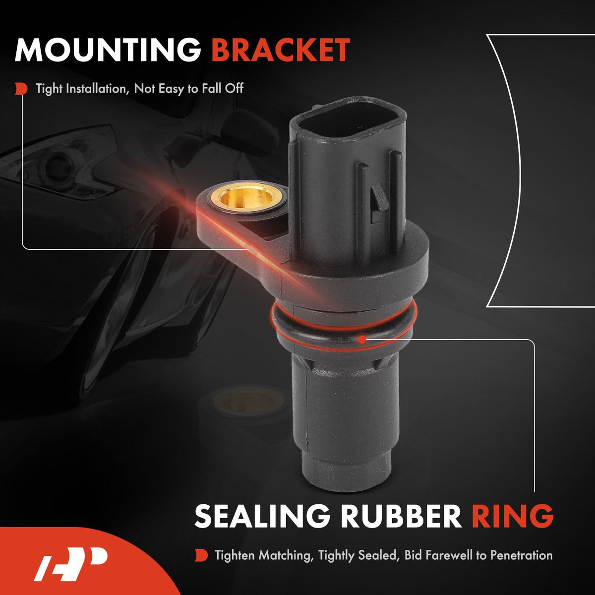 A-Premium sensor side profile highlighting OEM-style housing and secure mounting for correct fit