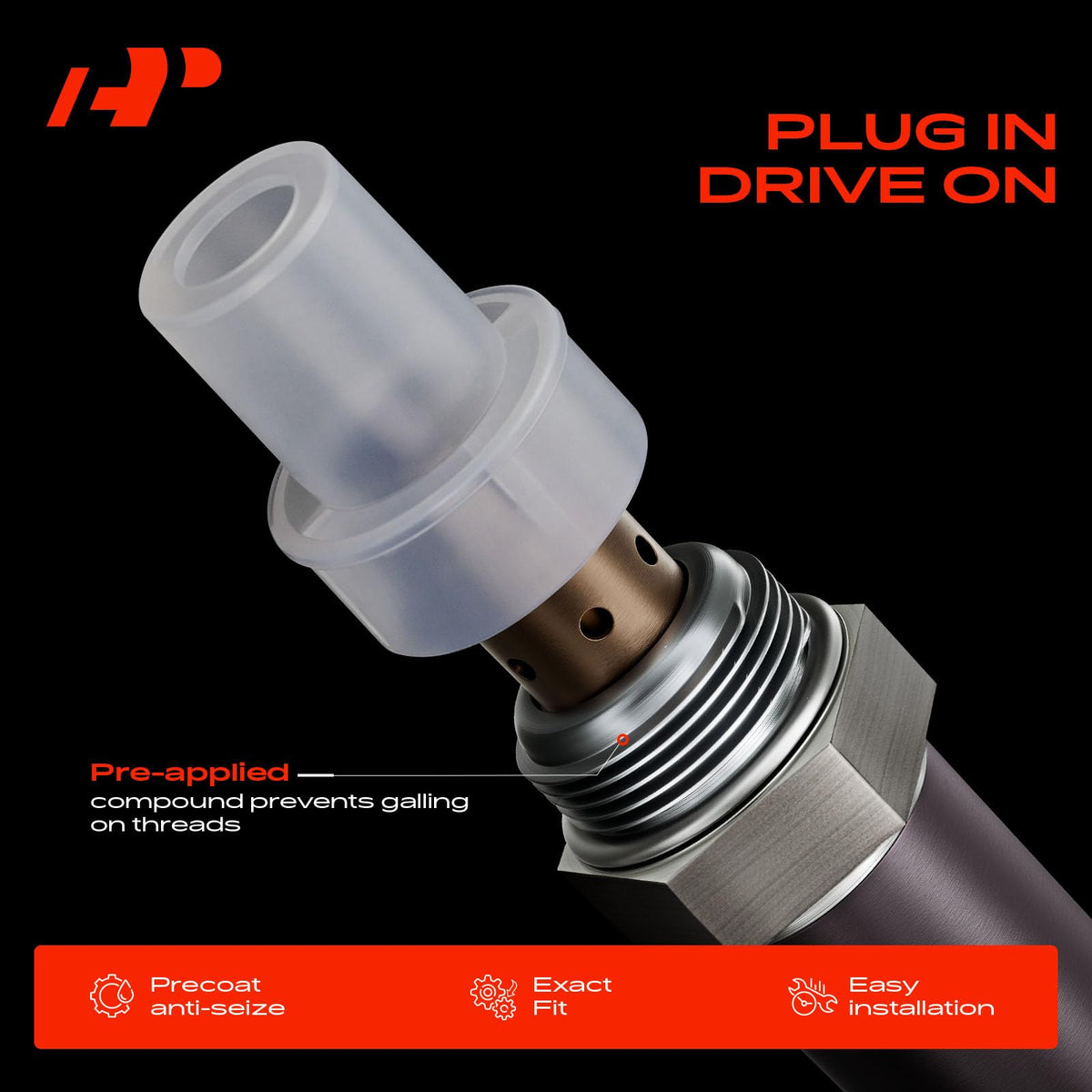 A-Premium threaded mount detail highlighting solid installation and sealing