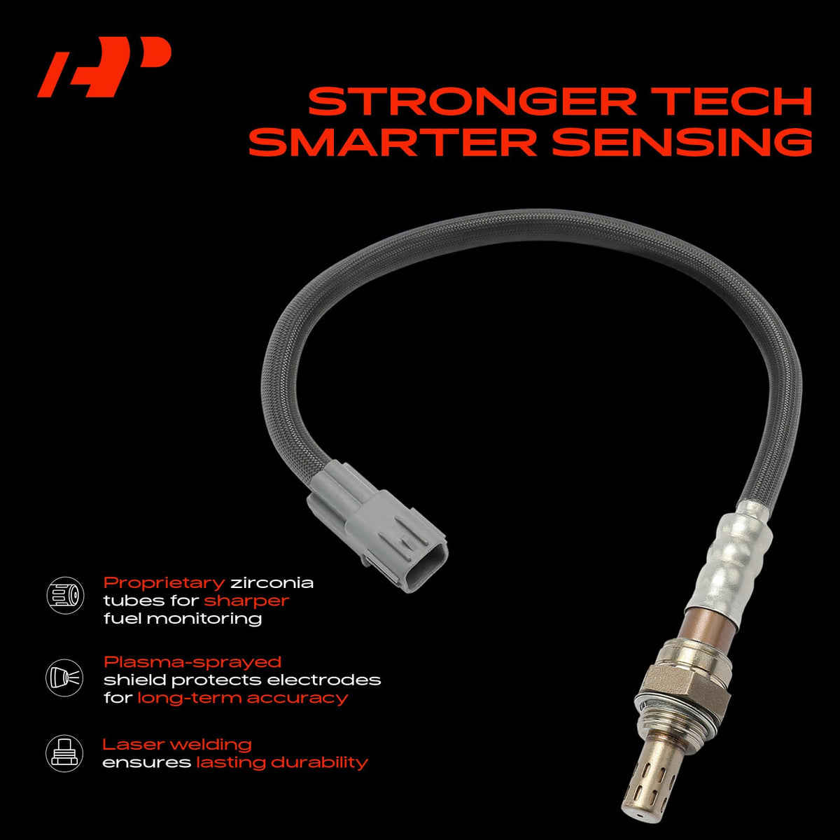 A-Premium sensor threaded mount close-up for secure OE-style installation benefit