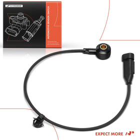 A-Premium sensor shown with a Kia vehicle in a driveway, illustrating practical use