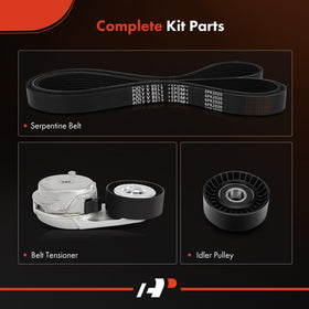 A-Premium serpentine belt rib-profile close-up showing robust construction and improved grip
