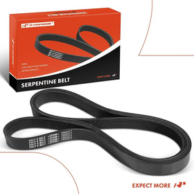 A-Premium belt in a garage setting conveying professional installation and dependable performance