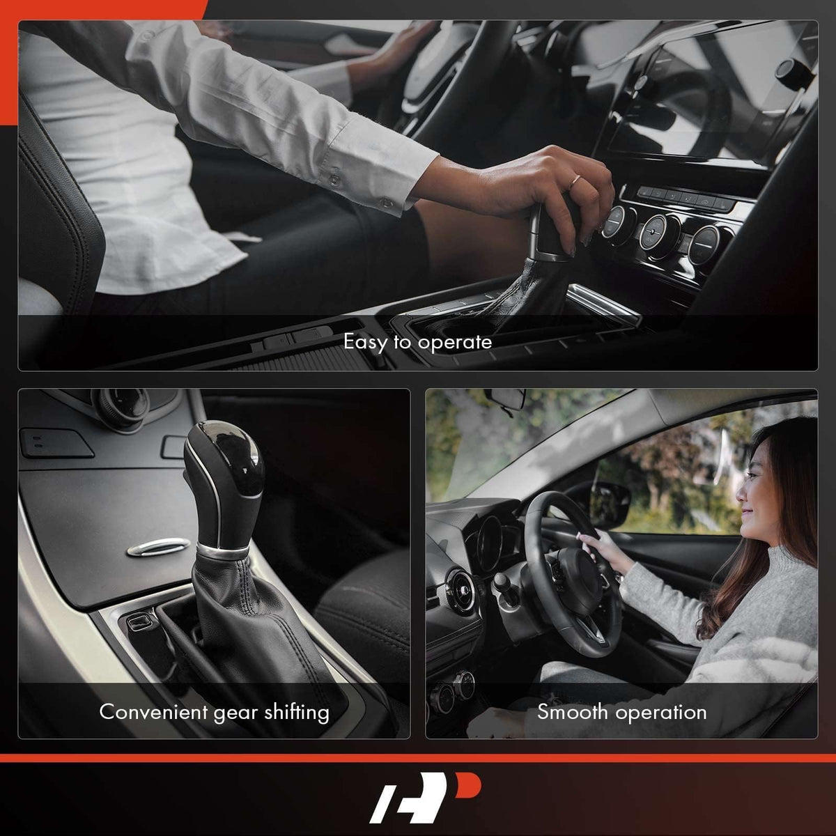A-Premium shift action demonstration of smooth movement restoring proper transmission control benefit
