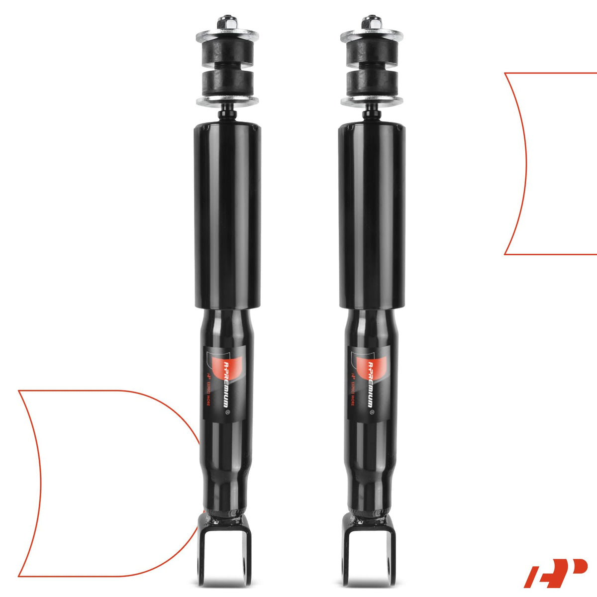 A-Premium shocks installed during a road test showing improved ride stability