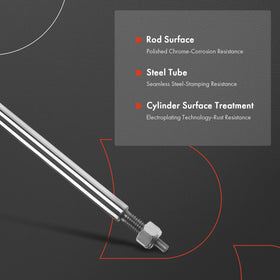 A-Premium shock piston and seal texture detail demonstrating build quality