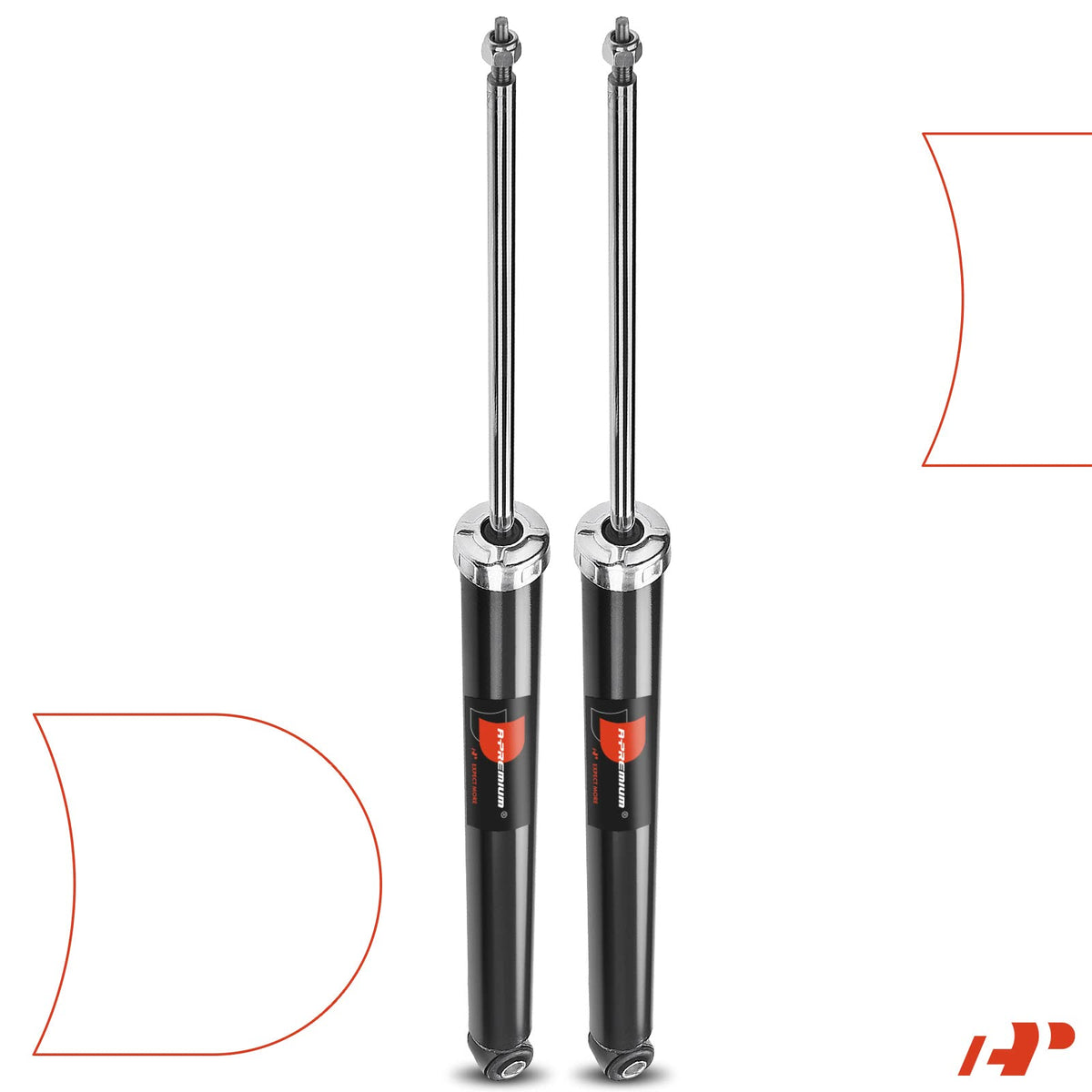 A-Premium shocks lifestyle road shot illustrating improved comfort and confidence