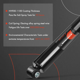 A-Premium front shock installed on truck showing restored handling and confidence