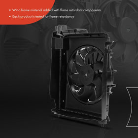 A-Premium shroud mounting detail showing reinforced mounting points for secure installation