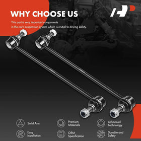 A-Premium comparison of worn old link and new link, illustrates restored tightness and alignment