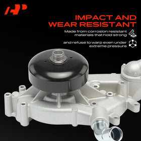A-Premium side mounting flange showing bolt holes for exact fitment