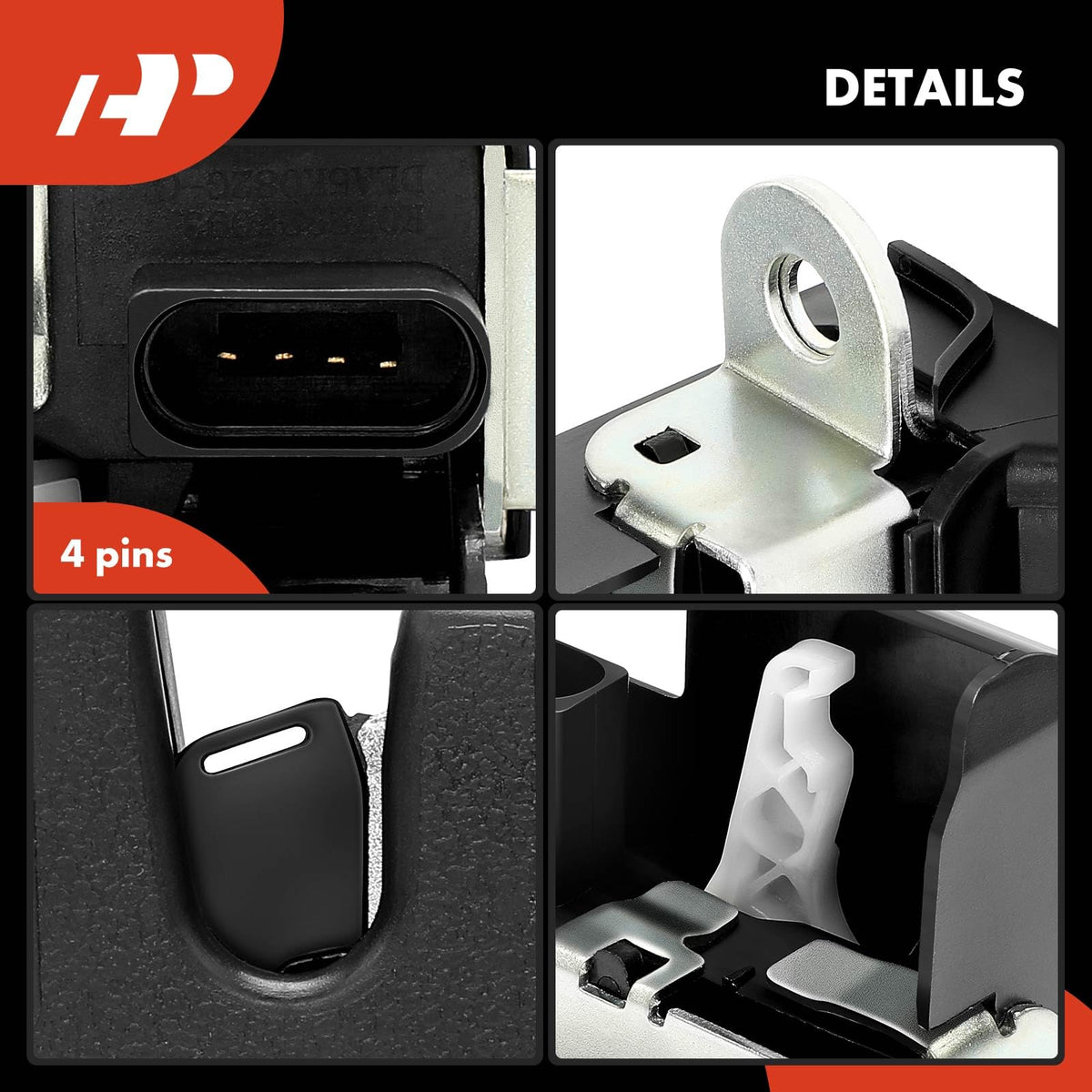 A-Premium side profile assembly showing latch mechanism strength benefit