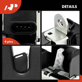 A-Premium side profile assembly showing latch mechanism strength benefit