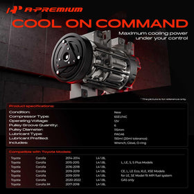A-Premium side profile with clutch visible for easy plug-and-play installation benefit