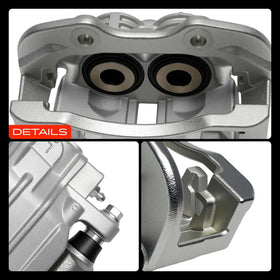 A-Premium caliper installed on vehicle side profile illustrating ready-to-drive restoration