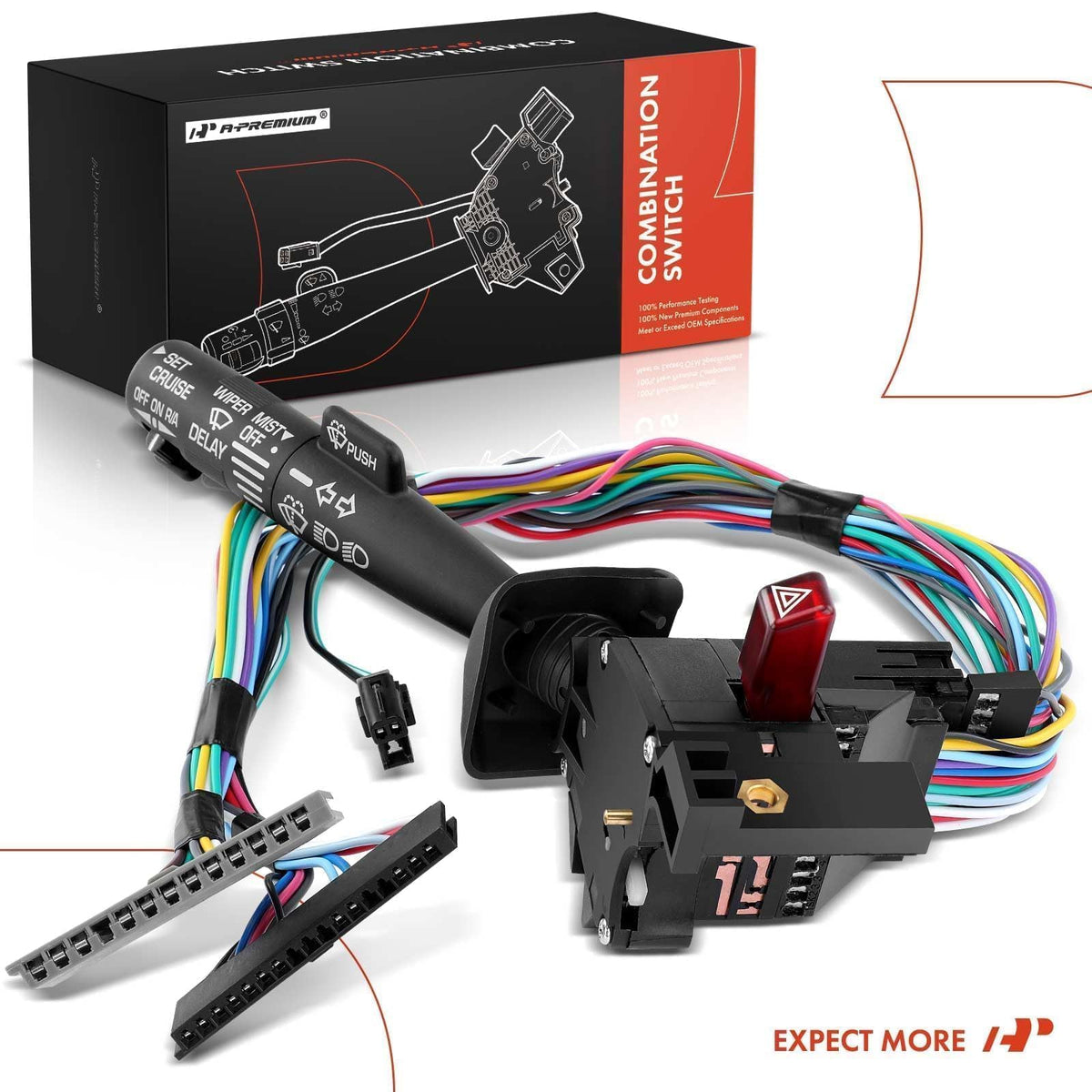 A-Premium side profile of lever showing ergonomic angle for comfortable operation