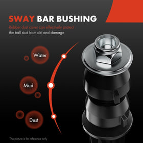 A-Premium side profile of link sized for correct fit and reliable stability