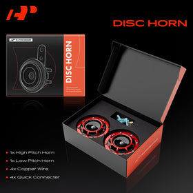 A-Premium side profile mounted horn illustrating solid install and space-saving fit