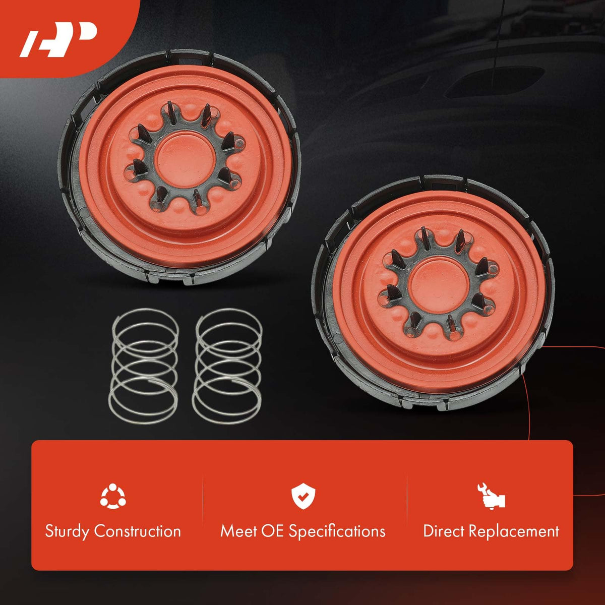 A-Premium side profile highlighting mounting points for direct replacement benefit