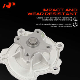 A-Premium side profile showing serpentine belt flange for proper drive compatibility