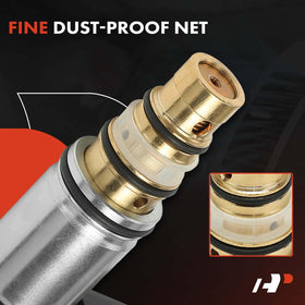 A-Premium side profile showing refrigerant ports for precise sealing and correct orientation